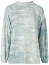 Olympiah Hipismo Printed Blouse In Blue