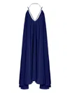 Olympiah Pleated Halter-neck Midi Dress