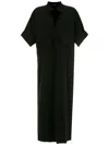 Olympiah Kleid Mit Schlitz In Black