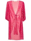Olympiah Kaftan Mit Sterne-print In Rosa