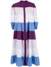 Olympiah Stripe-pattern Shirt Dress In Multicolour