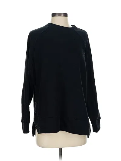 Pre-owned Om & Ah Pullover Sweater In Black