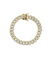 Oma The Label Frosty Link Collection 9mm Bracelet In 18k Gold- Plated Brass, 7" In Gold