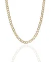 Oma The Label Frosty Link Collection 9mm Necklace In 18k Gold- Plated Brass, 16" In Gold