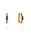 Oma The Label The Hverdag Faux Cubic Zirconia Earrings In Gold