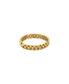 Oma The Label Womens Gold The Timepiece 18ct Yellow Gold-plated Brass Bracelet In Gold