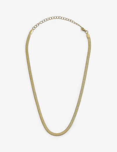 Oma The Label Gidi 4mm 18ct Yellow Gold-plated Brass Necklace