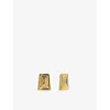 Oma The Label Womens The Òló 18ct Yellow Gold-plated Sterling-silver Earrings