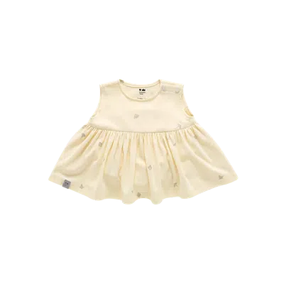 Omamimini Kids' Baby Fit & Flare Dress In Neutral
