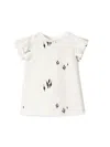 OMAMIMINI BABY GIRL'S PRINTED RUFFLE-TRIM T-SHIRT DRESS