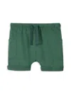 OMAMIMINI BABY'S ROLLED-UP JERSEY SHORTS