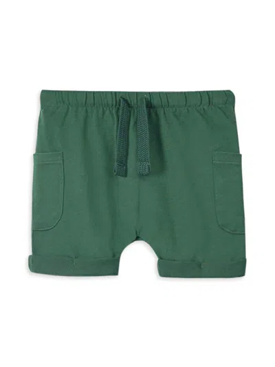 Omamimini Baby's Rolled-up Jersey Shorts In Multi