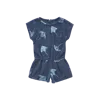 Omamimini Terry Romper In Blue