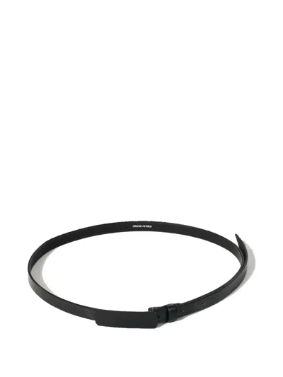 Omar Afridi Buckle Belt In Black