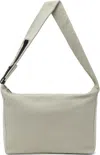 Omar Afridi Gray Oscar Bag In Ash X Black