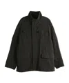 Omar Afridi High-neck Multi-pocket Jacket In Blue