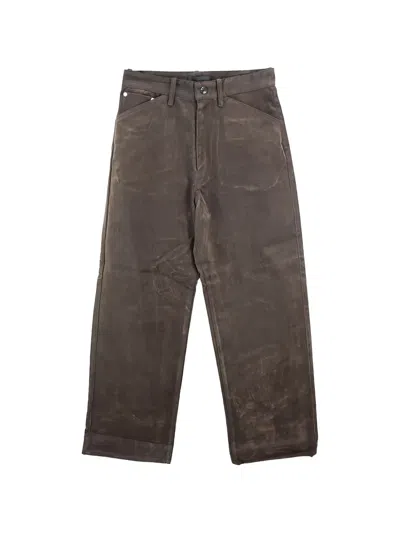 Omar Afridi Pocket Trousers In Brown
