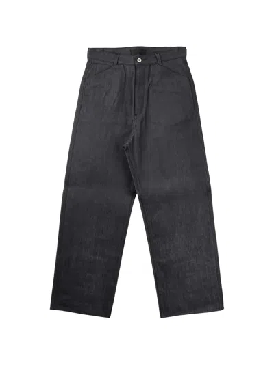 Omar Afridi Straight-leg Jeans In Black