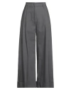 Ombra Di Foglia Woman Pants Lead Size 10 Cotton, Elastane