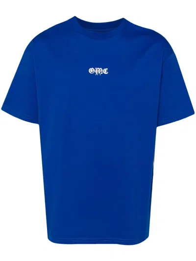 Omc Logo-print T-shirt In Blue