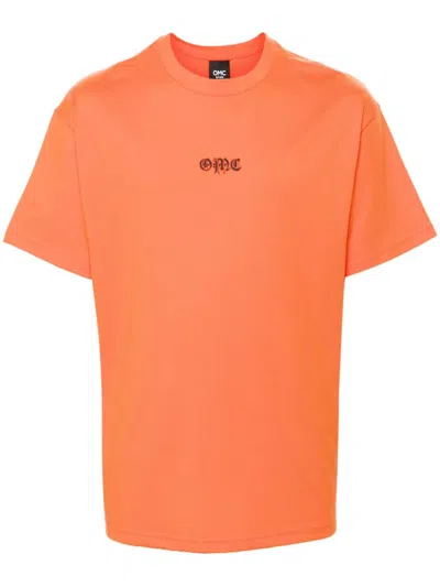 Omc Logo-print T-shirt In Orange
