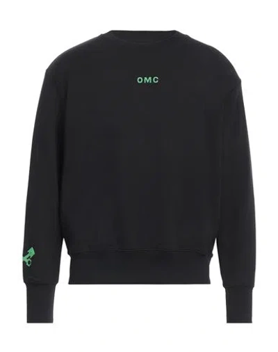 Omc Man Sweatshirt Black Size L Cotton, Polyester