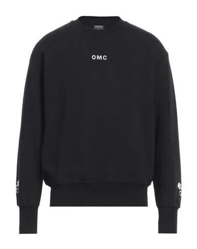 Omc Man Sweatshirt Black Size L Cotton, Polyester