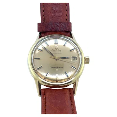 Pre-owned Omega 18ct Yellow Gold  Constellation Automatic Chronometer Watch