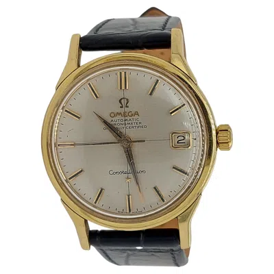 Pre-owned Omega 18kt Solid Gold  Constellation Chronometer Officially Certified, Cal 561 In Multi