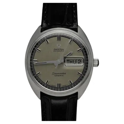 Pre-owned Omega 1960's  Seamaster Cosmic Vintage Mens Day Date Watch - Stainless Steel In Multi