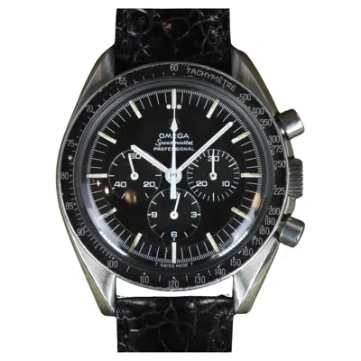 Pre-owned Omega 1960s  Speedmaster Professional Moon Watch First Generation With Seahorse In Multi