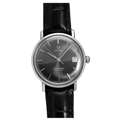 Pre-owned Omega 1967  Seamaster Vintage Mens Handwound Watch With Date - Stainless Steel In Multiple