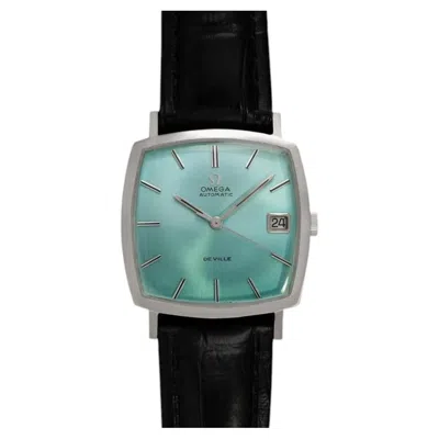 Pre-owned Omega 1968  De Ville Mens Automatic Retro "tv" Style Caliber 565 Watch - Ss In Multi