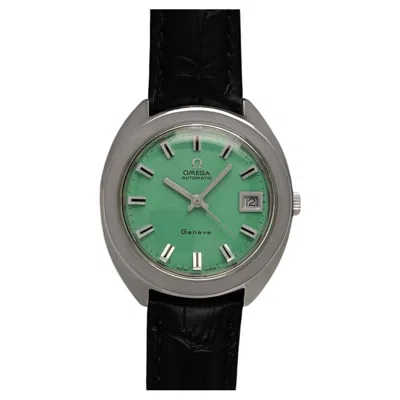 Pre-owned Omega 1969  Geneve Vintage Mens Large 37mm Cal. 565 Watch - Stainless Steel In Multi