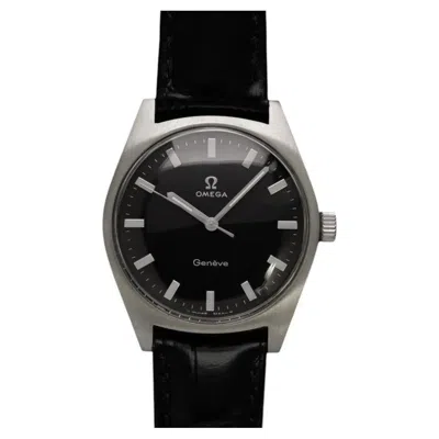 Pre-owned Omega 1969  Geneve Vintage Mens Waterproof Style Classic Watch - Stainless Steel In Multi