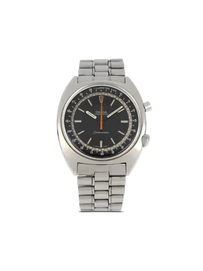Pre-owned Omega 1969  Seamaster Chronostop 41mm In Black