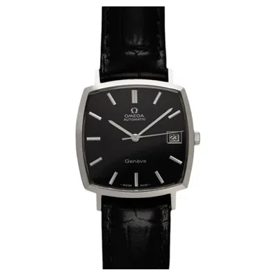 Pre-owned Omega 1973  Geneve Vintage Mens Automatic Dress Watch - Stainless Steel In Multi