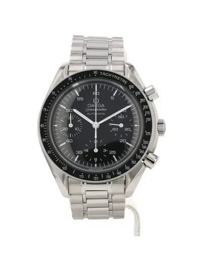 Pre-owned Omega 2000s Speedmaster 39mm Watch In Black