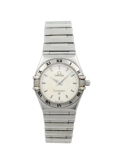 Pre-owned Omega 2004 Constellation 26mm Watch In Neutrals