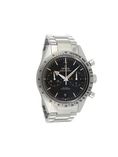 Pre-owned Omega 2018  Speedmaster 42mm In Black