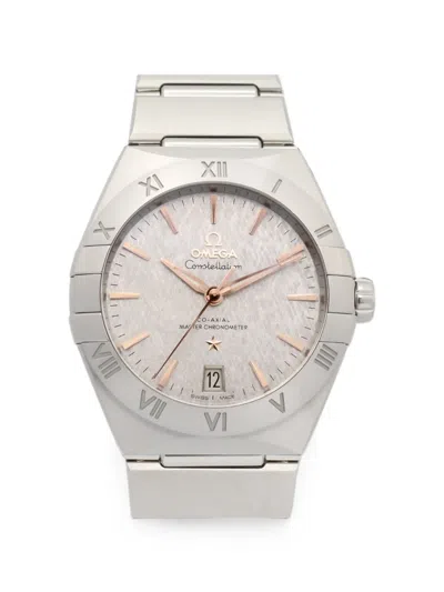 Pre-owned Omega 2020s Constellation Master Chronometer Watch In Gray
