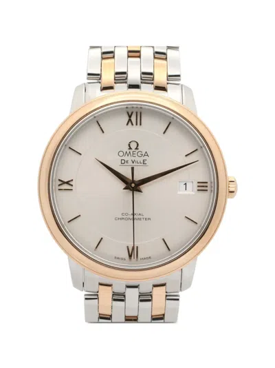 Pre-owned Omega 2020s De Ville Prestige 36.8 Watch In Grey