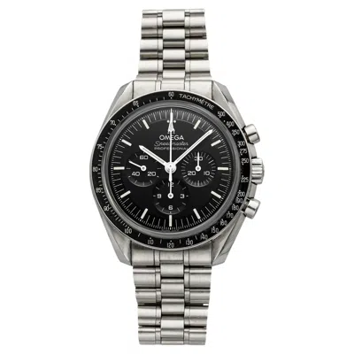 Pre-owned Omega 2020s  Speedmaster 310.30.40.50.06.002 Steel Black Dial Manual 39.7mm