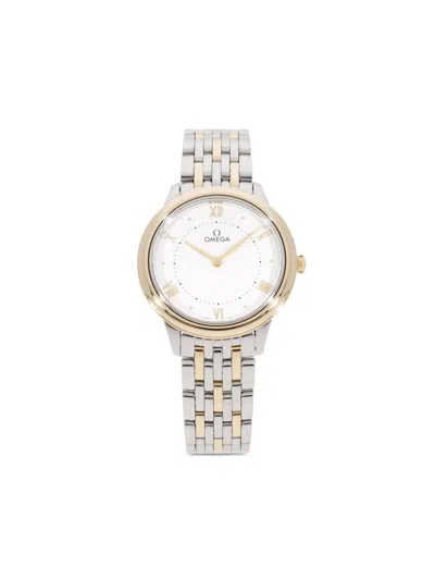 Omega 2024 De Ville Prestige Quartz 30 Mm In White