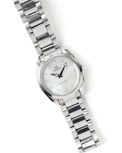 Omega Aqua Terra 150m 27mm 2019 Watch In Silver