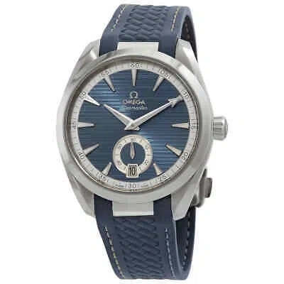 Pre-owned Omega Aqua Terra Automatic Blue Dial Men's Watch 220.12.41.21.03.005