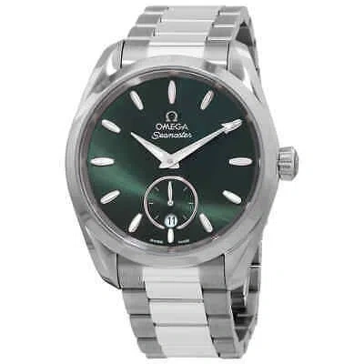 Pre-owned Omega Aqua Terra Green Dial Men's Watch 220.10.38.20.10.001