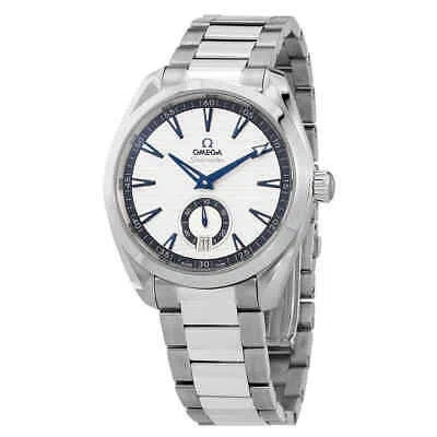 Pre-owned Omega Aqua Terra Silver Dial Men's Watch 220.10.41.21.02.004