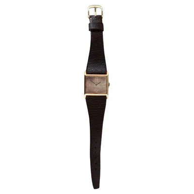 Pre-owned Omega Automatic De Ville Ladies Wristwatch, Leather Strap. Approx. 1960s. In Multi