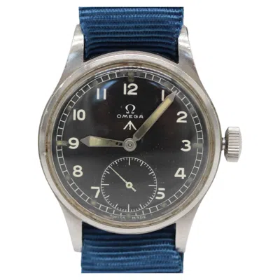 Pre-owned Omega British Military “dirty Dozen” Ww2 Calibre 30t2 Broad Arrow In Multi